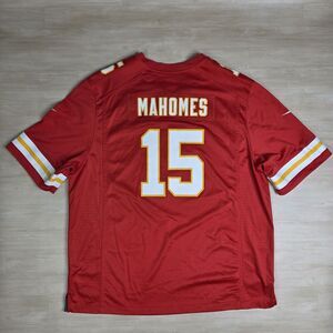 Nike Patrick Mahomes Kansas City Chiefs Jersey‎ 472799-657 Men's Size 3XL